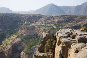 Jebel Akhdar Mountain range